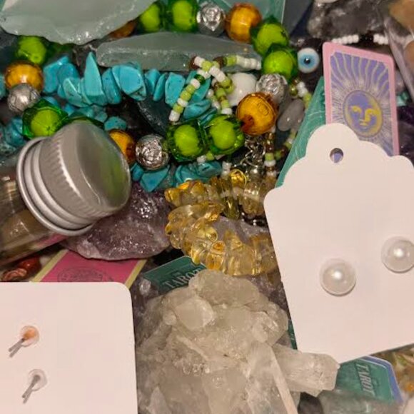 Aura & Sol Co. Boho Mystery Boxes | Sizes Small & Large | Crystals & Trinkets - Picture 3 of 5